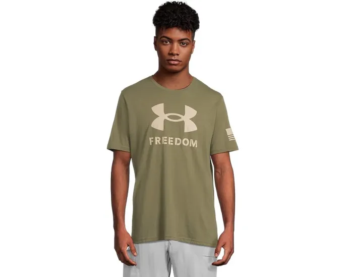 Under Armour Freedom Logo T-Shirt с логотипом и классическим кроем