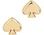 Серьги-гвоздики Everyday Spade Metal Studs от Kate Spade New York