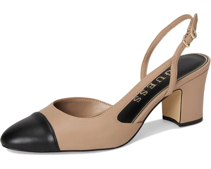 GUESS Сандалии Loisa на блочном каблуке с ремешком через пятку и мыском