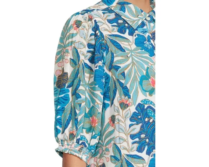 Белое платье Brett с цветочным кружевом и корсетом от Lilly Pulitzer