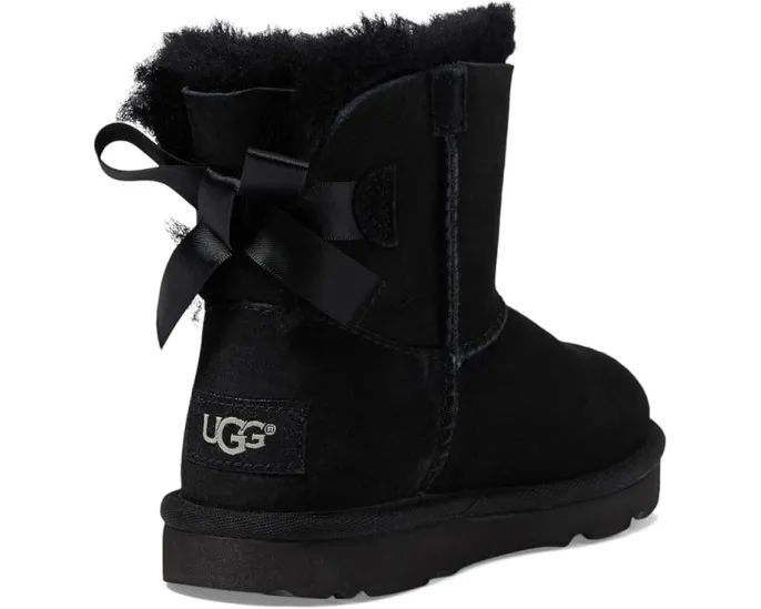 Детские угги UGG Mini Bailey Bow II из овчины с бантом
