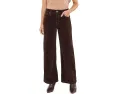 Вельветовые джинсы Petite Jeans Corduroy High-Rise Wide Leg KUT from the Kloth коричневые