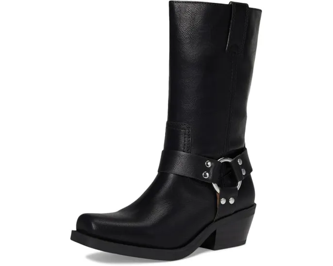 Детские сапоги FRYE AND CO. Kids Lorrie Harness 12 с ремнями и квадратным носком