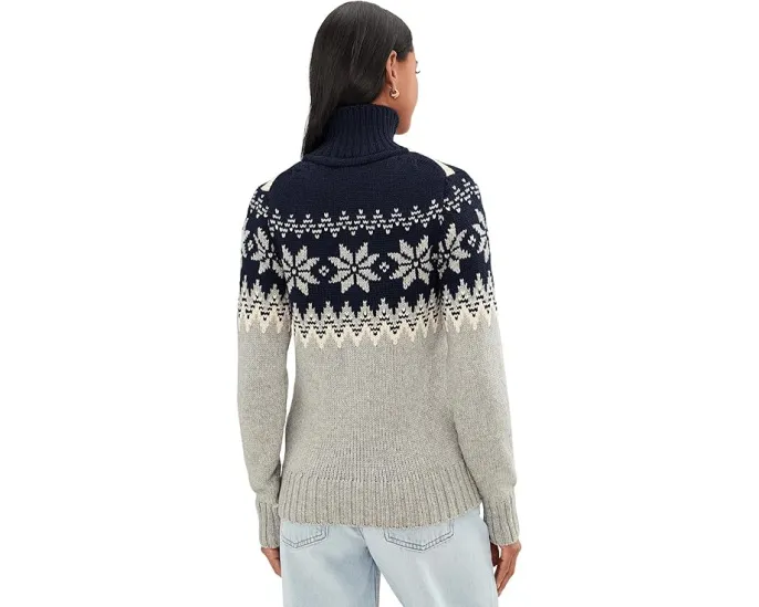 Свитер Dale of Norway Myking из воздушной мериносовой шерсти с полузастежкой