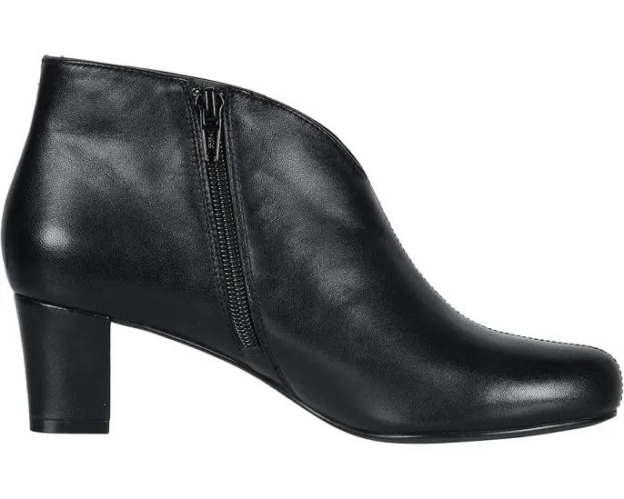 Ботильоны Fame из текстурированной замши с молнией и массивным каблуком David Tate