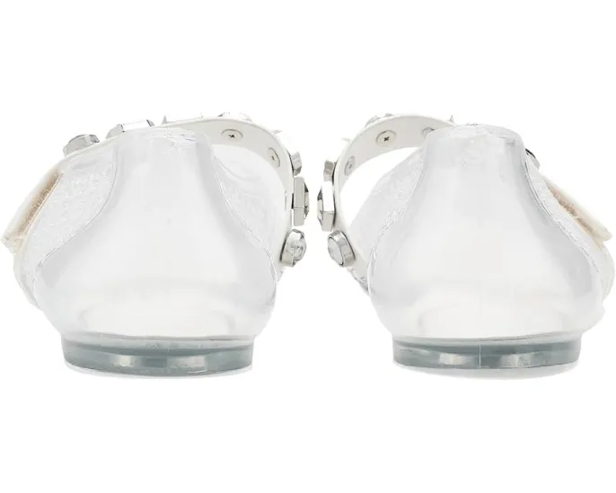 Желейные балетки Jazzy от Kenneth Cole New York с ремешком и стразами