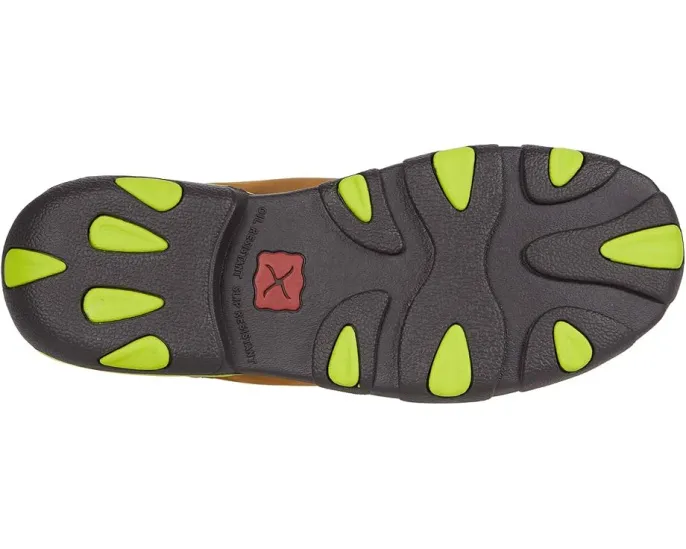 Чакка рабочие ботинки Twisted X Work со стальным носком и верхом из натуральной кожи