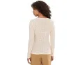Кардиган Sanctuary Everyday Pointelle из хлопка с V-образным вырезом