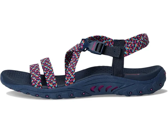 Трекинговые сандалии Skechers Reggae Adore You с быстрой застежкой и подошвой Reggae