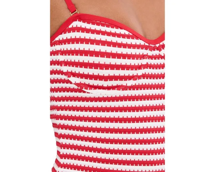 Купальник Hayes One-Piece от Beach Riot с полосатой фактурой