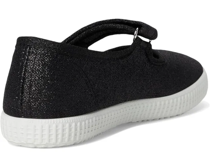 Детские туфельки Cienta Kids 56013 в стиле Мэри Джейн с блестками
