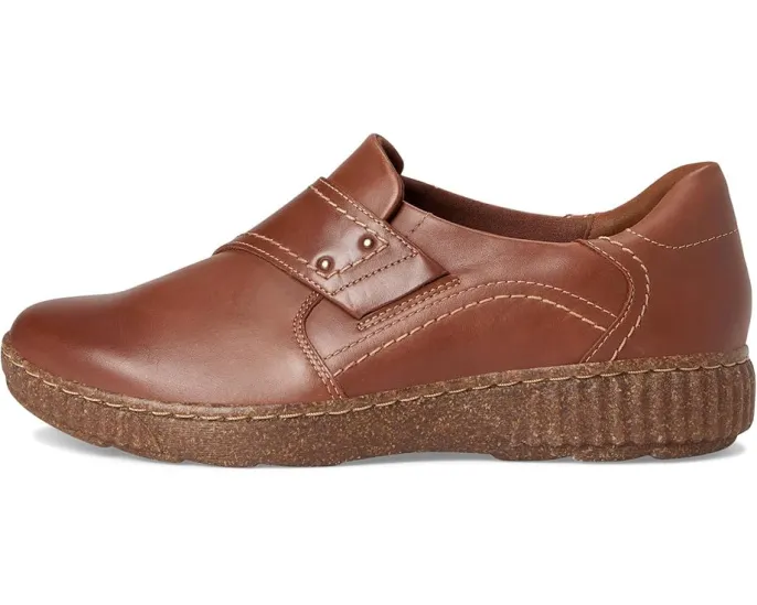 Clarks Caroline Dalia туфли из премиальной кожи с резиновой подошвой