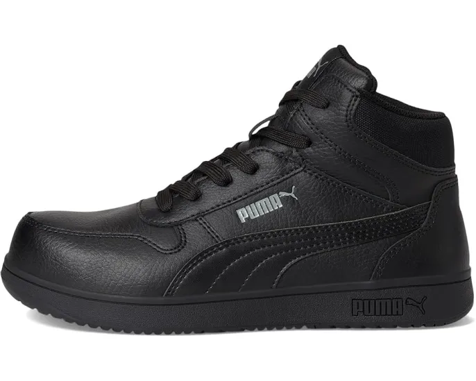 Puma Safety ботинки Frontcourt Leather Mid с кожаным верхом