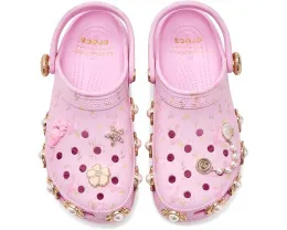 Классические платформенные клоги LoveShackFancy от Crocs с цветочным принтом