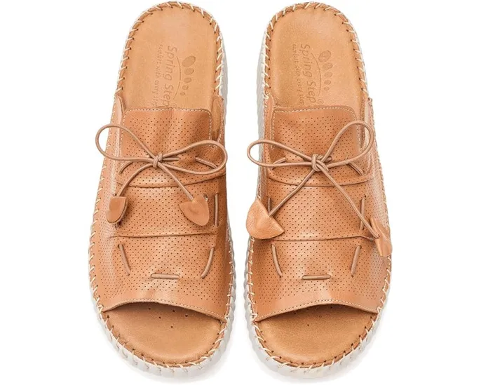 Сандалии Spring Step Nevelle на клине с эластичными шнурками