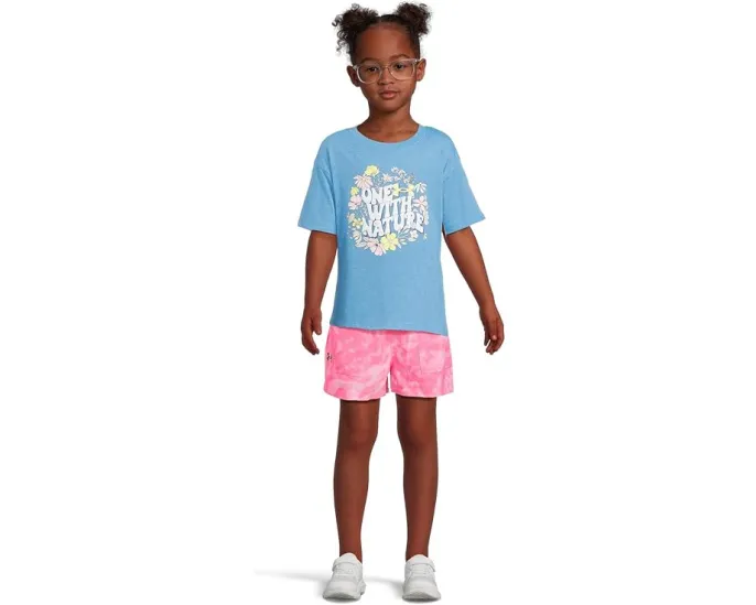 Футболка Under Armour Kids One With Nature Tee с принтом для активных детей