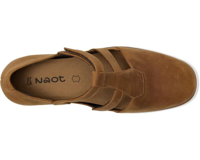 Naot Authentic туфли с ремешками и устойчивым каблуком из роскошной кожи
