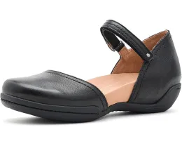 Jambu балетки Margo с вырезом и круглым носком на липучке