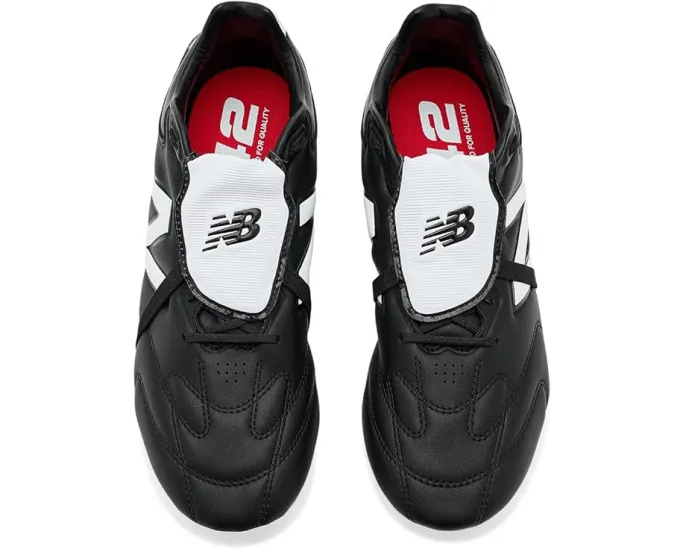 Бутсы футбольные New Balance 442 Pro Tongue Fg V3 с кожаным верхом