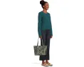 Сумка Brahmin Medium Asher из кожи с двойными карманами на молнии