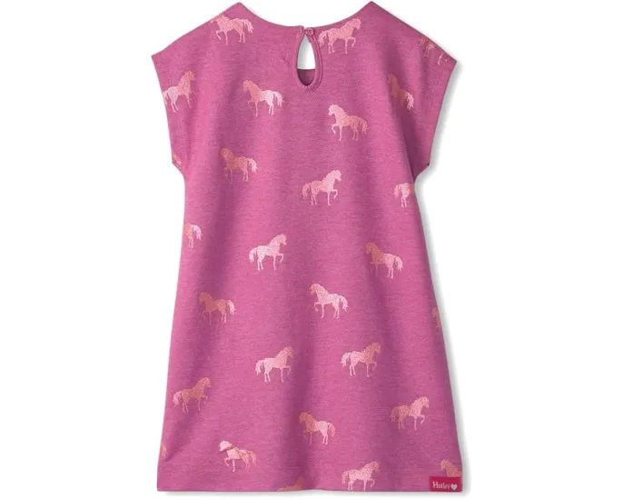 Платье Hatley Kids Terry Slouchy из махровой ткани с принтом