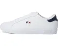 Кожаные кроссовки Lacoste Powercourt с контрастными элементами