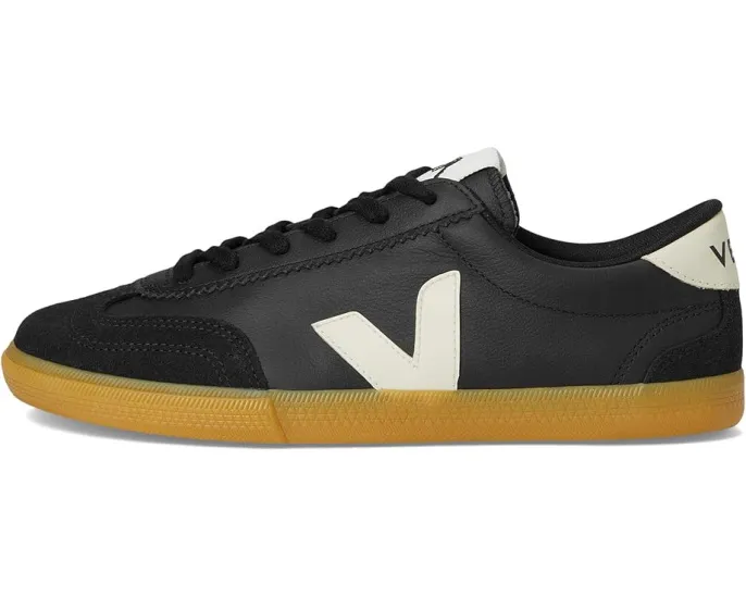 Кроссовки VEJA Volley из органического хлопка с замшей и кожей