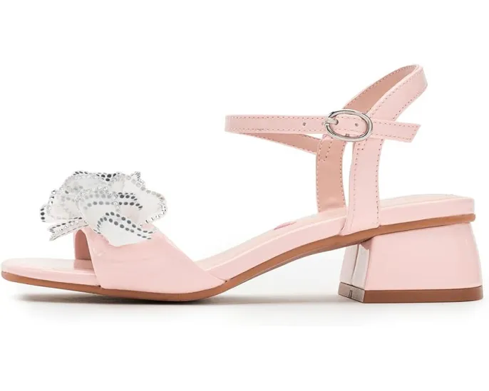 Детские сандалии Steve Madden Kids Cinthia с квадратным каблуком и цветочным декором