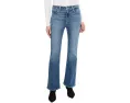 Джинсы High-Rise Laurel Canyon Petite от Paige в цвете Monaco Mist