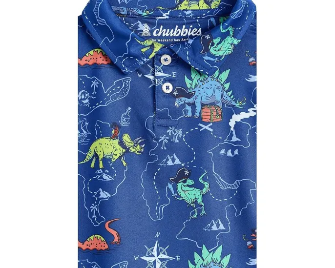 The Rex Marks The Spot Performance Polo (Big Kid)