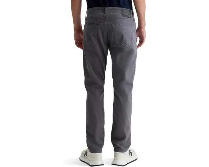 Брюки прямые зауженные AG Jeans Everett из итальянского сатина