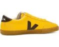 Кроссовки VEJA Volley из кожи с круглым носком и резиновой подошвой