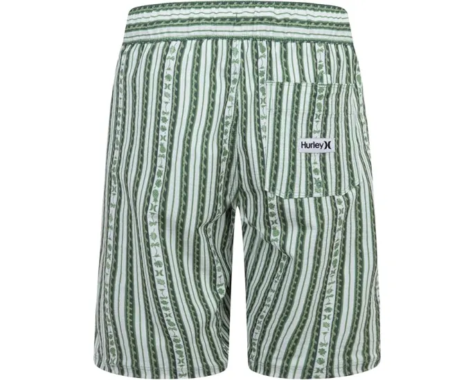 Hurley Kids плавки Mini Vacay Stripe с эластичным поясом и сетчатой подкладкой
