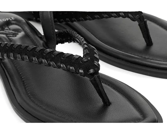 Сандалии Free People Waverly Whipstitch с ручной строчкой и открытым носком