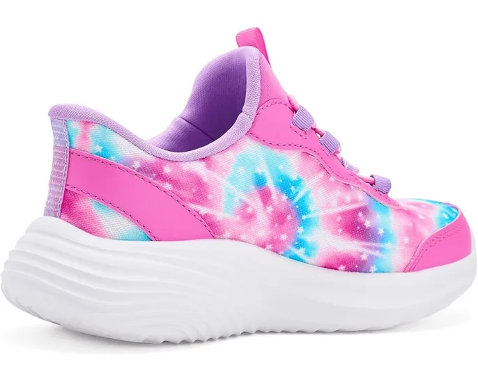 Skechers Kids Hands Free Slip Ins Bounder Pro Rainbow Rush кроссовки с радужным тингом