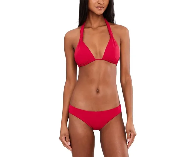 Штаны Seafolly Collective Hipster с низкой посадкой из переработанного нейлона