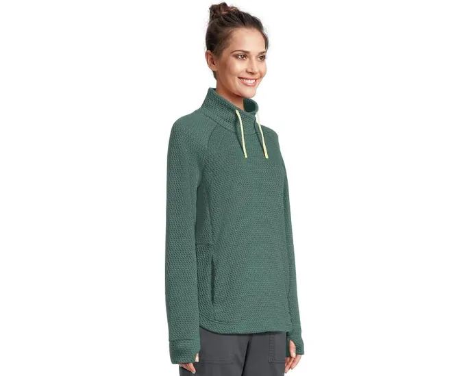 Свитер L.L.Bean Ridgeknit Crossneck с капюшоном