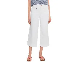Джинсы-капри NYDJ Brigitte с широкими штанинами