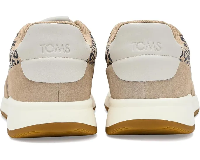 Кроссовки TOMS TRVL LITE Retro из замши с эластичным мысом и съемной стелькой