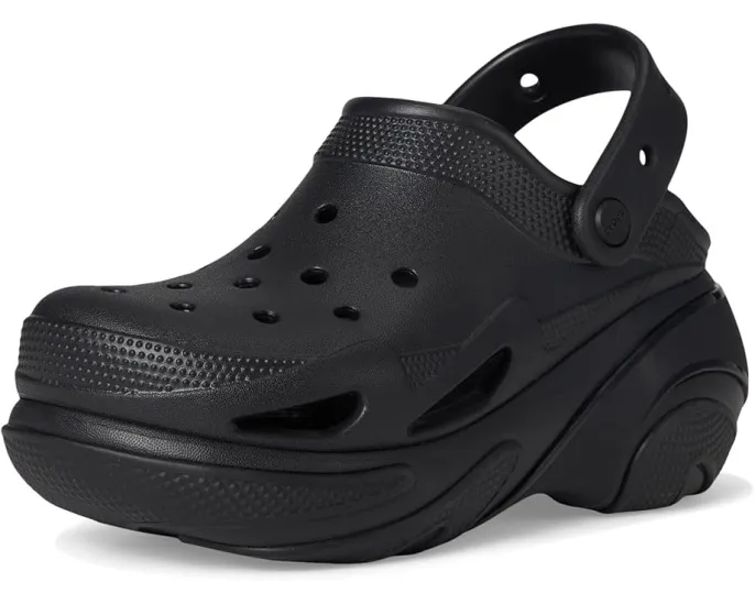 Crocs Bubble Crush Clogs с пузырьковым дизайном подошвы и вентиляционными отверстиями