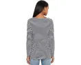 Madewell Длинная блуза с боковыми сборками и полосками из хлопка
