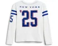 Футболка NFL New York Giants с полосами на кокетке для детей Junk Food