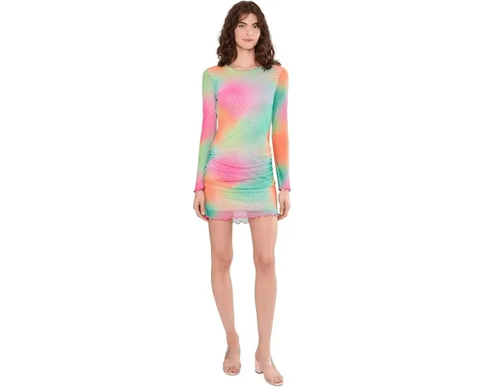 Beach Riot Платье Roma облегающего кроя с эффектом омбре и драпировкой