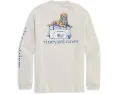 Длинная футболка Vineyard Vines с принтом собаки в камуфляже