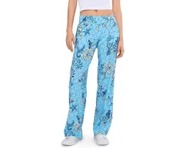 Lilly Palazzo Bal Harbour с прямыми брюками и эластичным поясом на средней посадке