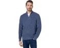 Свитер L.L.Bean из органического хлопка с воротником стойкой и молнией на четверть