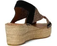Сандалии-эспадрильи Toni Pons Masai на платформе с двухтонным плетеным верхом