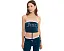 Топ-свитер без бретелек Juicy Couture Regal Blue