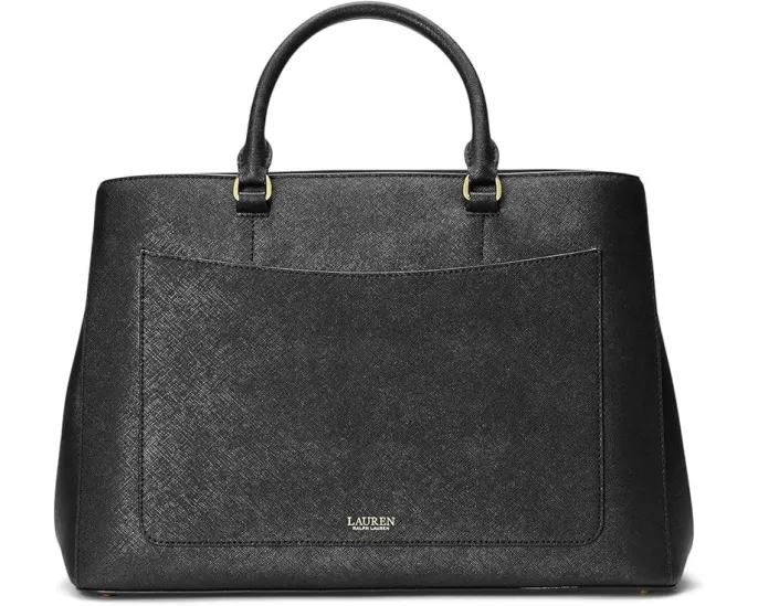 Lauren Ralph Lauren большая сумка Hanna из тисненой кожи с регулируемым ремнем