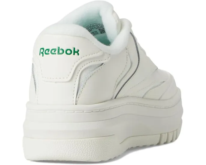 Кроссовки Reebok Club C Extra для детей с кожаным верхом и перфорацией